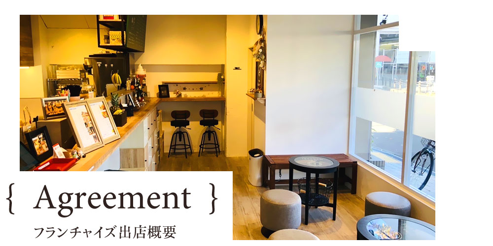 フランチャイズ出店概要