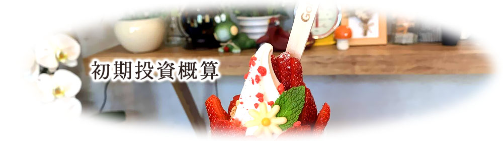 初期投資概算